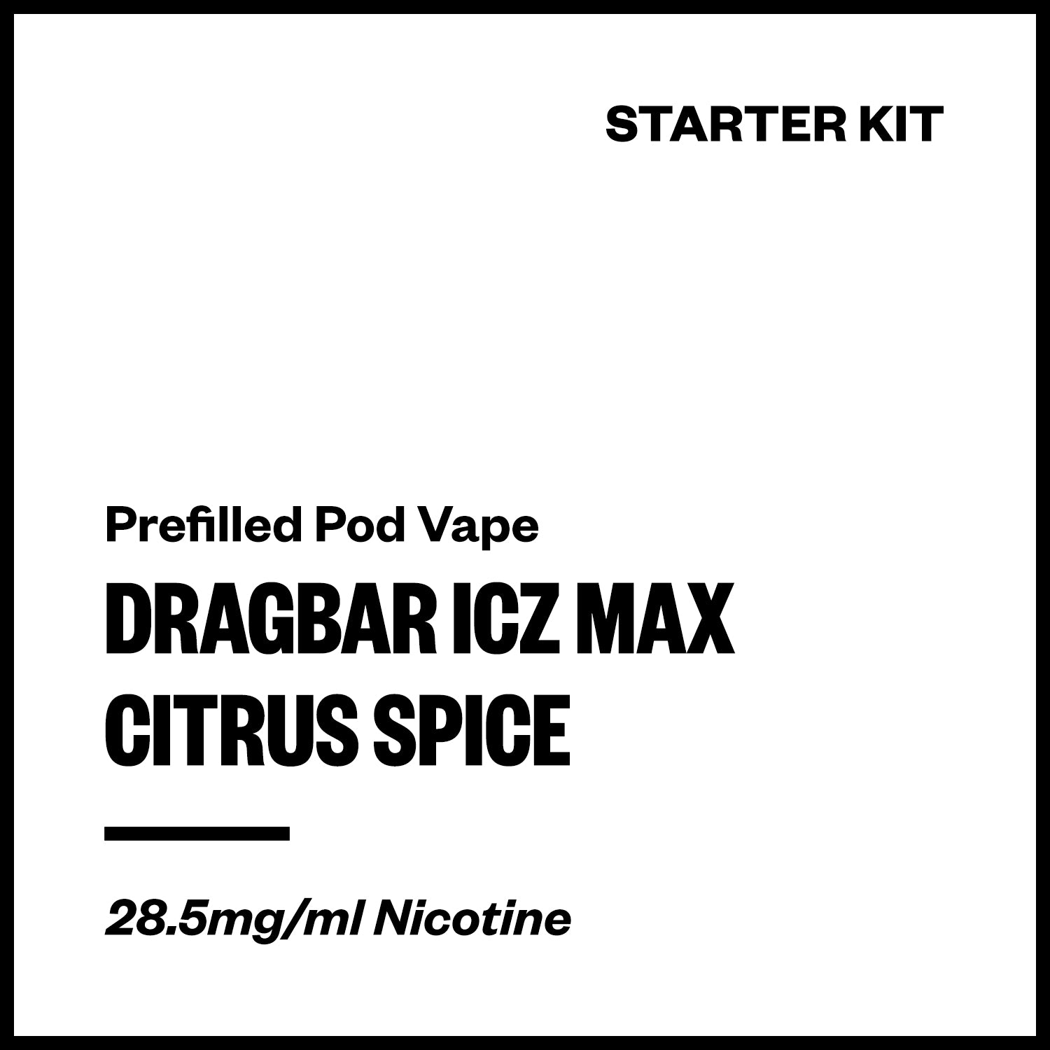 dragbar-icz-max-kit-citrus-spice.jpg Dragbar ICZ Max - Citrus Spice (Starter Kit) - Image 1