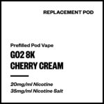 Go2 8K / IGET Bar Plus - Cherry Cream (Replacement Pod)