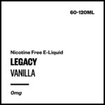 Legacy - Vanilla (Nicotine Free E-Liquid)