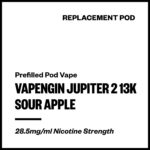 Vapengin Jupiter 2 - Sour Apple (13,000 Puffs Replacement Pod)